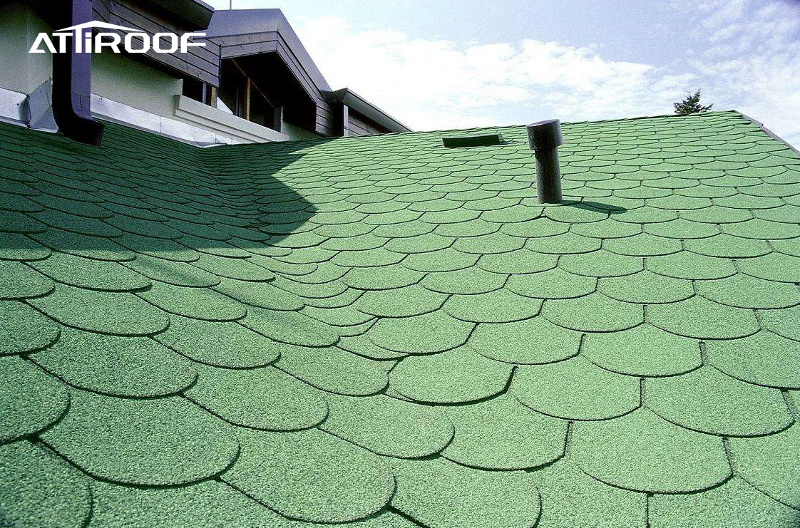 Fish Scale Asphalt Shingles for Roofing Applications in India