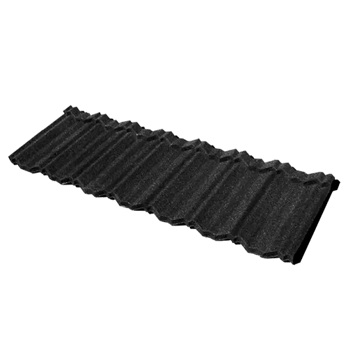 Black Northern Stone Coated Metal Roof Tiles