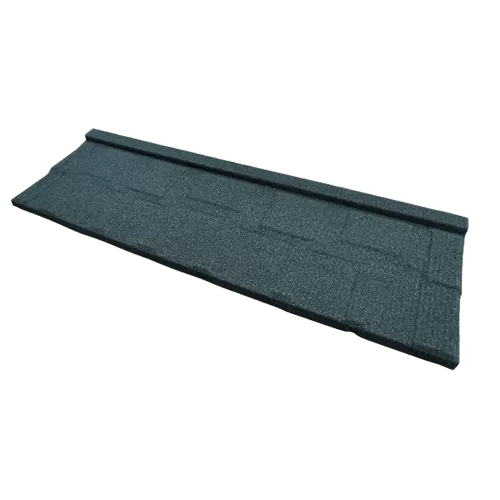 Blue Black Shingle Stone Coated Metal Roof Tiles