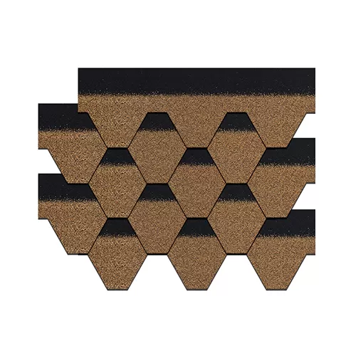 Desert Gold Mosaic Asphalt Shingles