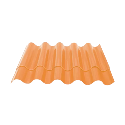 Yellow Wave UPVC Roof Sheet